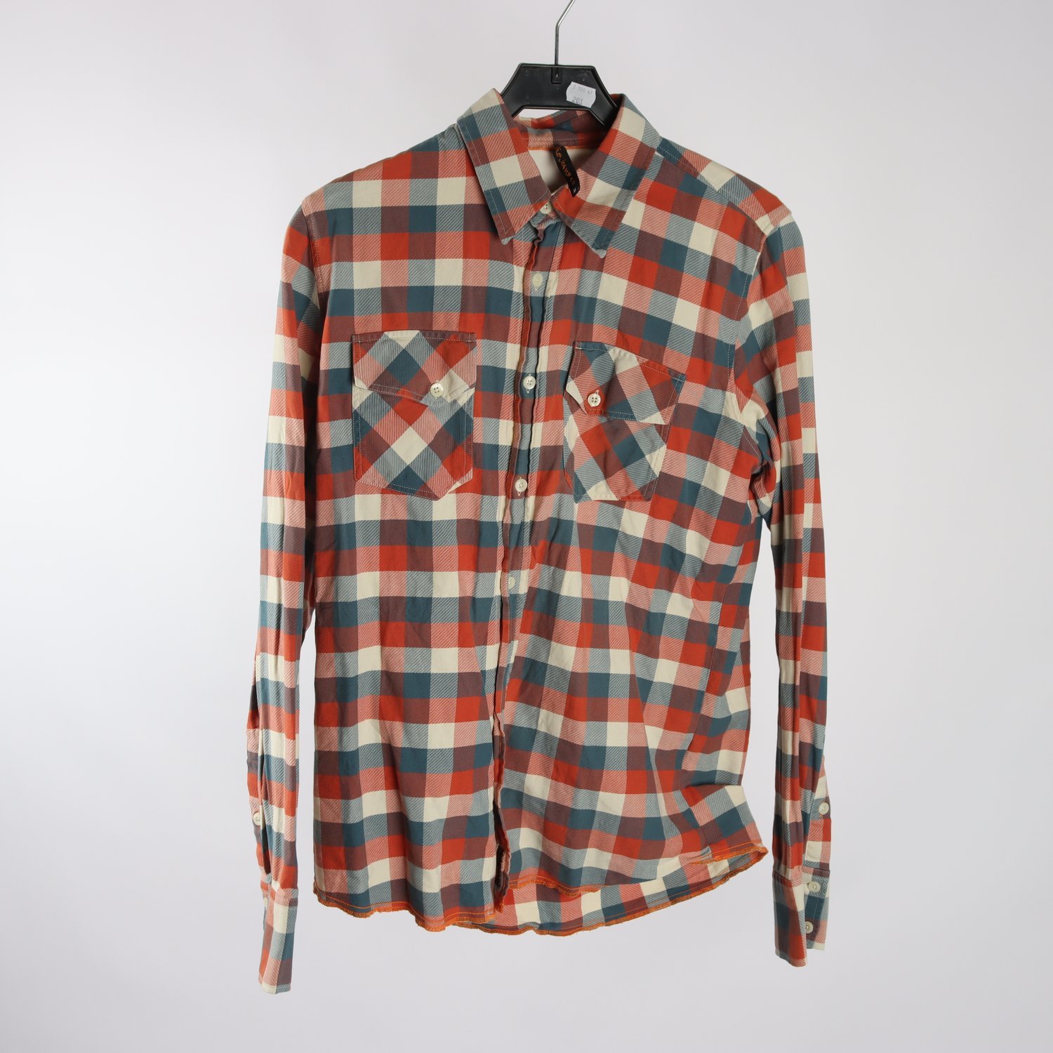 Skjorta, Nudie Jeans, flerfärgad, rutig, stl. M