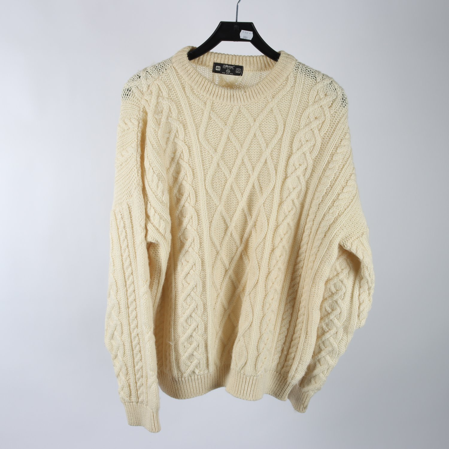 Tröja, St Michael, offwhite, stl 58