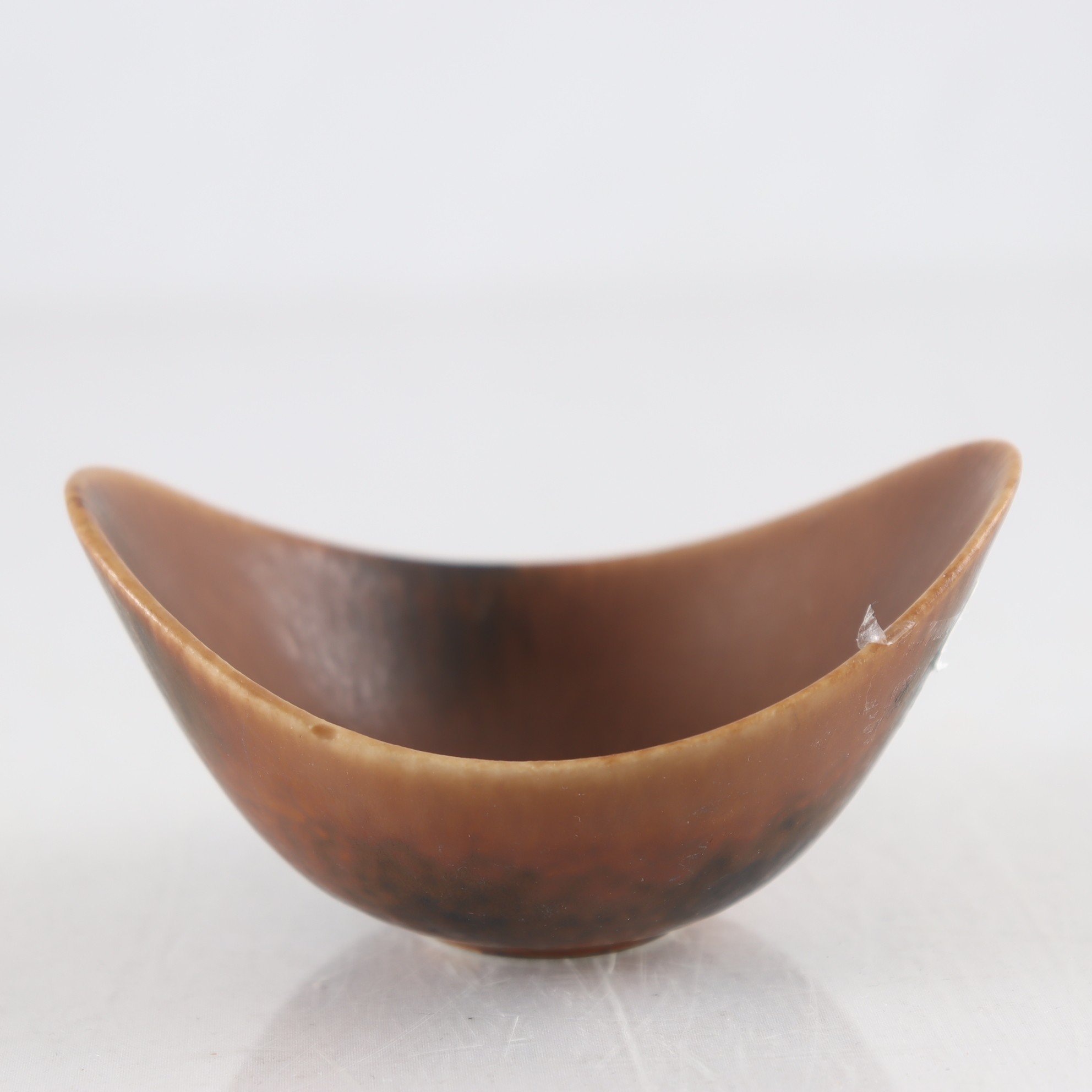 Skål, harpälsglasyr, Gunnar Nylund Rörstrand