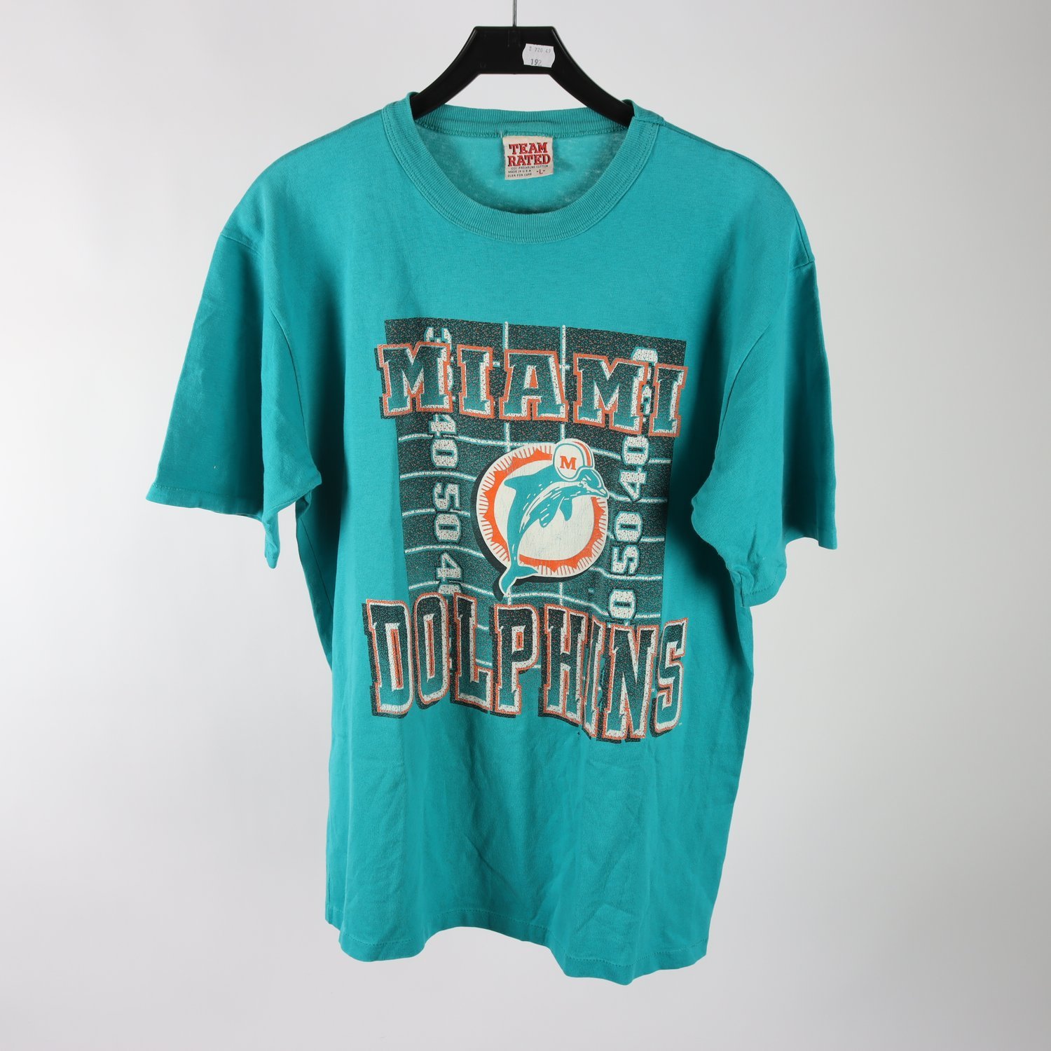 T-shirt, Miami Dolphins, blå, stl. L