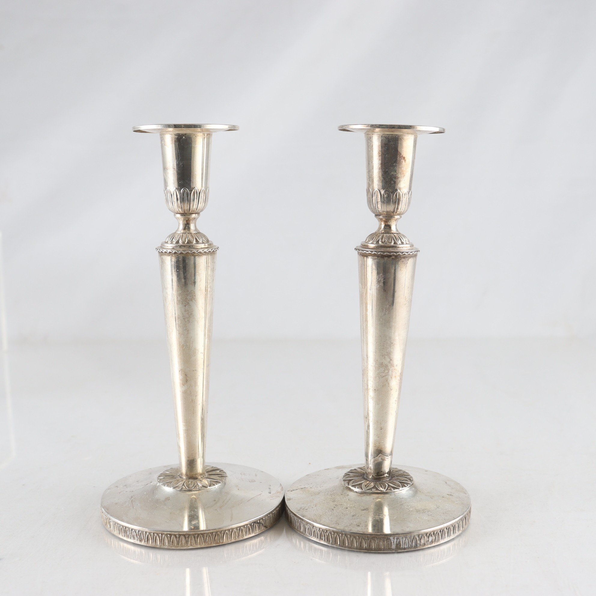 Ljusstakar, silver, Tore Eldh