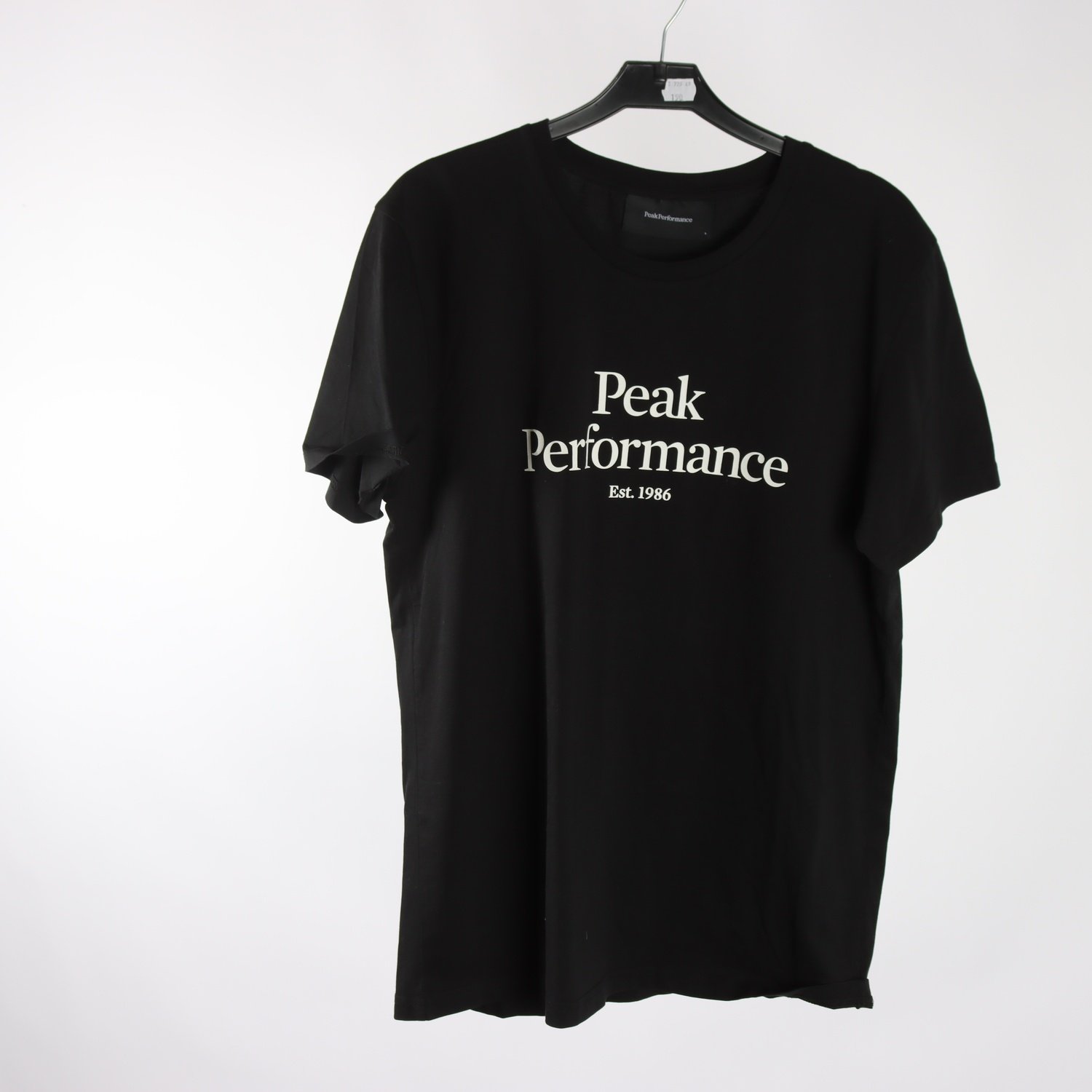 T-shirt. PeakPerformance, svart, stl. L