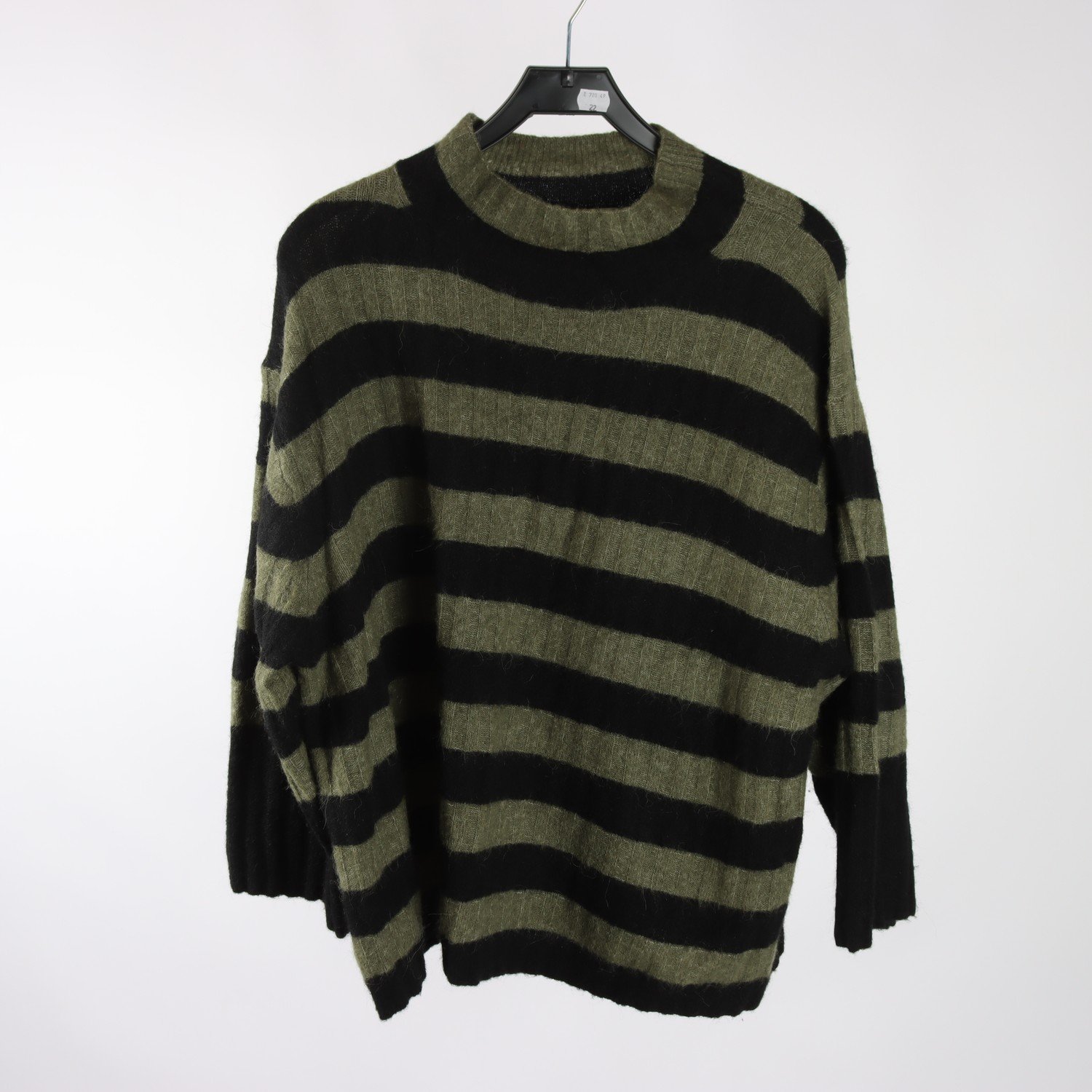 Tröja, By Malene Birger, grön, svart, stl. L