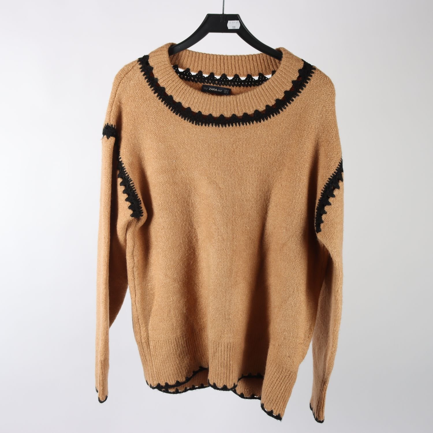 Tröja, Zara, brun, stl. S