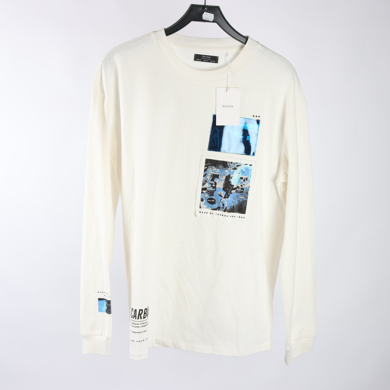 Tröja, Bershka, vit, stl. M.