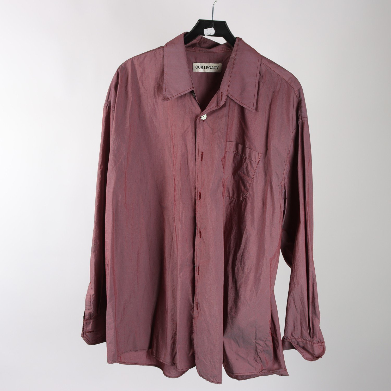 Skjorta, Our Legacy, lila, stl. 52.