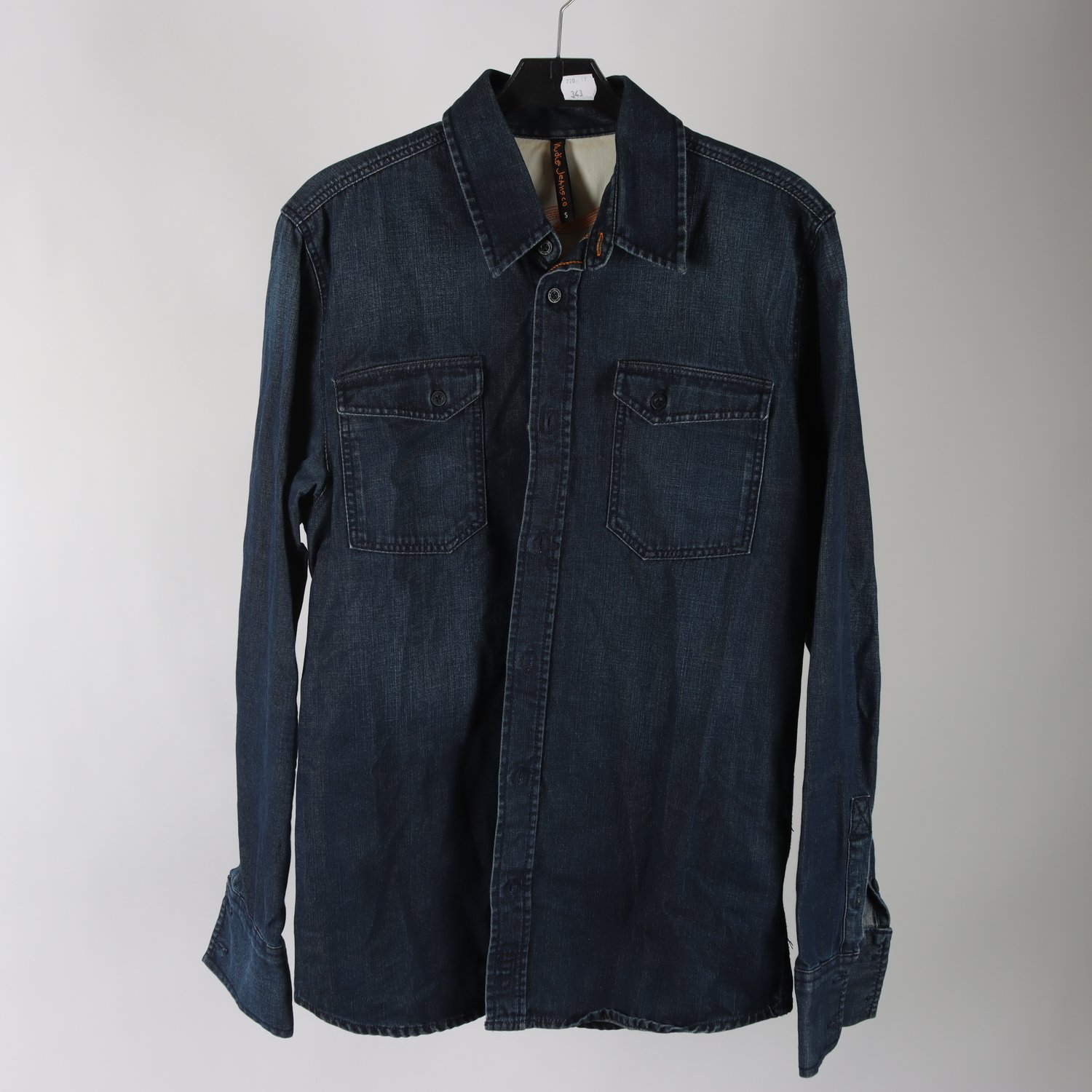 Skjorta, Nudie Jeans, blå, stl. S.