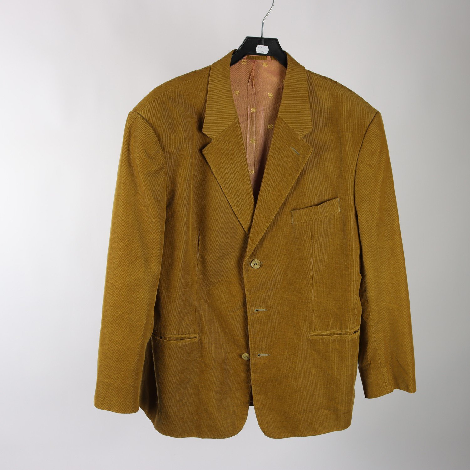 Kavaj, New Man, senapsgul, manchester, stl. 52/54.