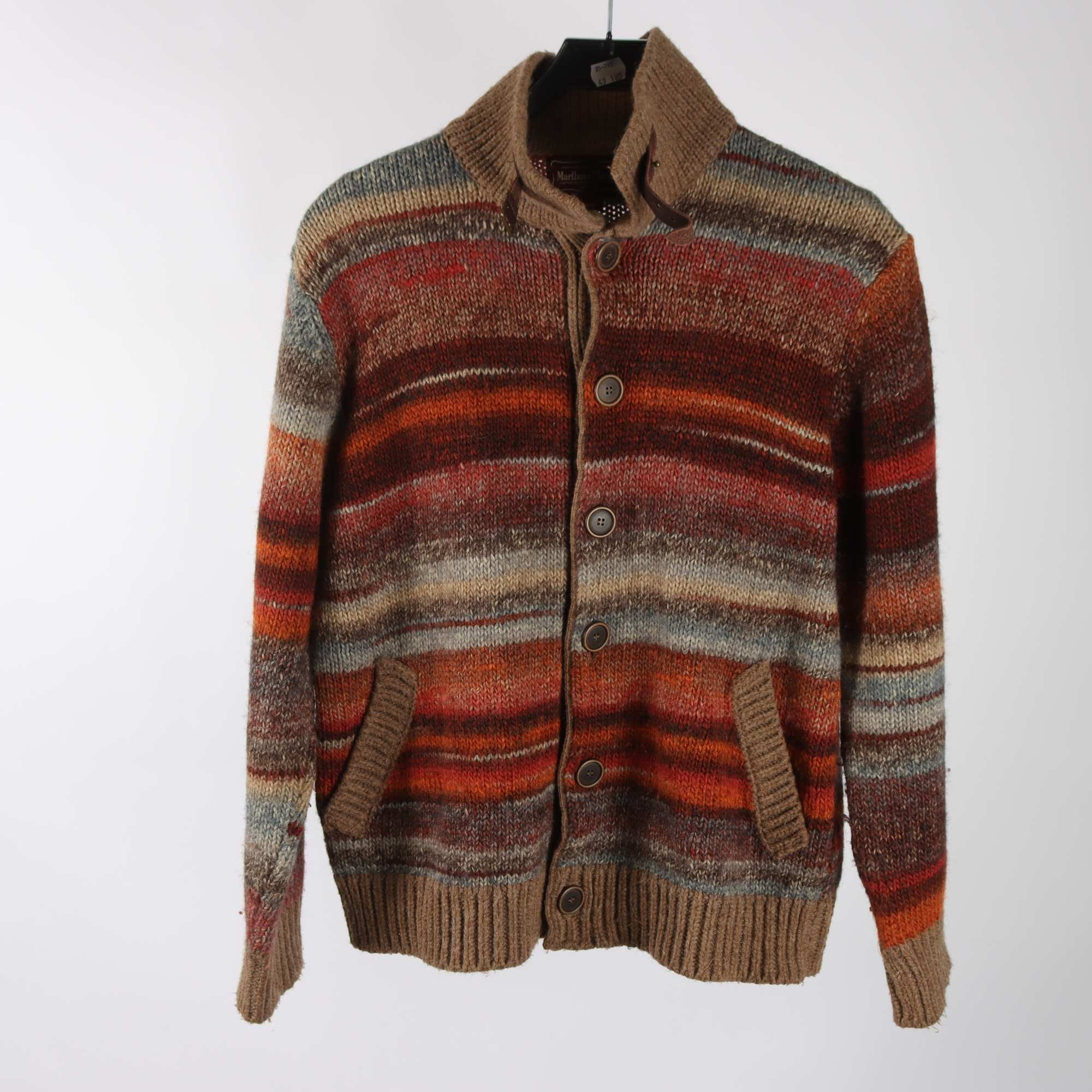 Stickad tröja, Marlboro Classics, ullblandning, stl. L