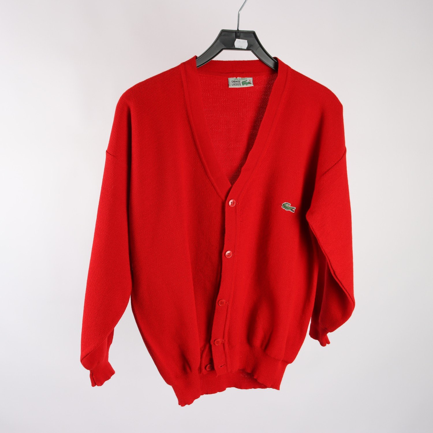 Kofta, Chemise Lacoste, röd, stl. ca. L