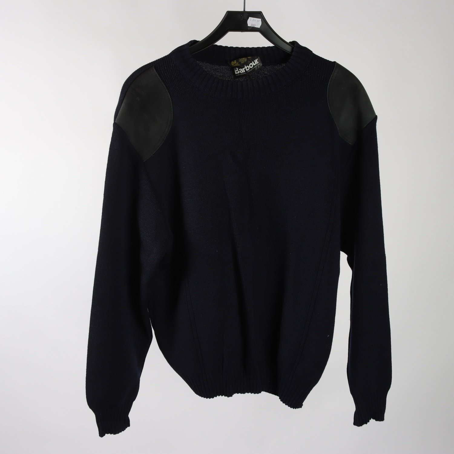 Tröja, Barbour, blå, stl. 40 (M)