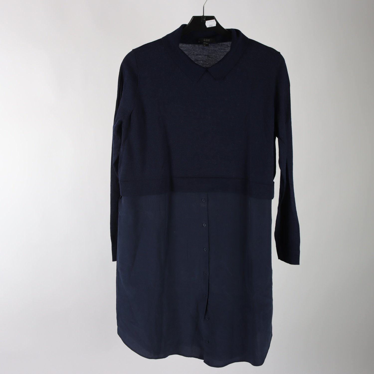 Klänning, COS, blå, stl. M