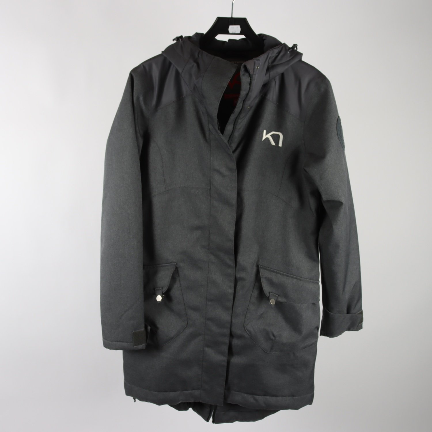 Vinterkappa, Kari Traa, grå, stl. M.