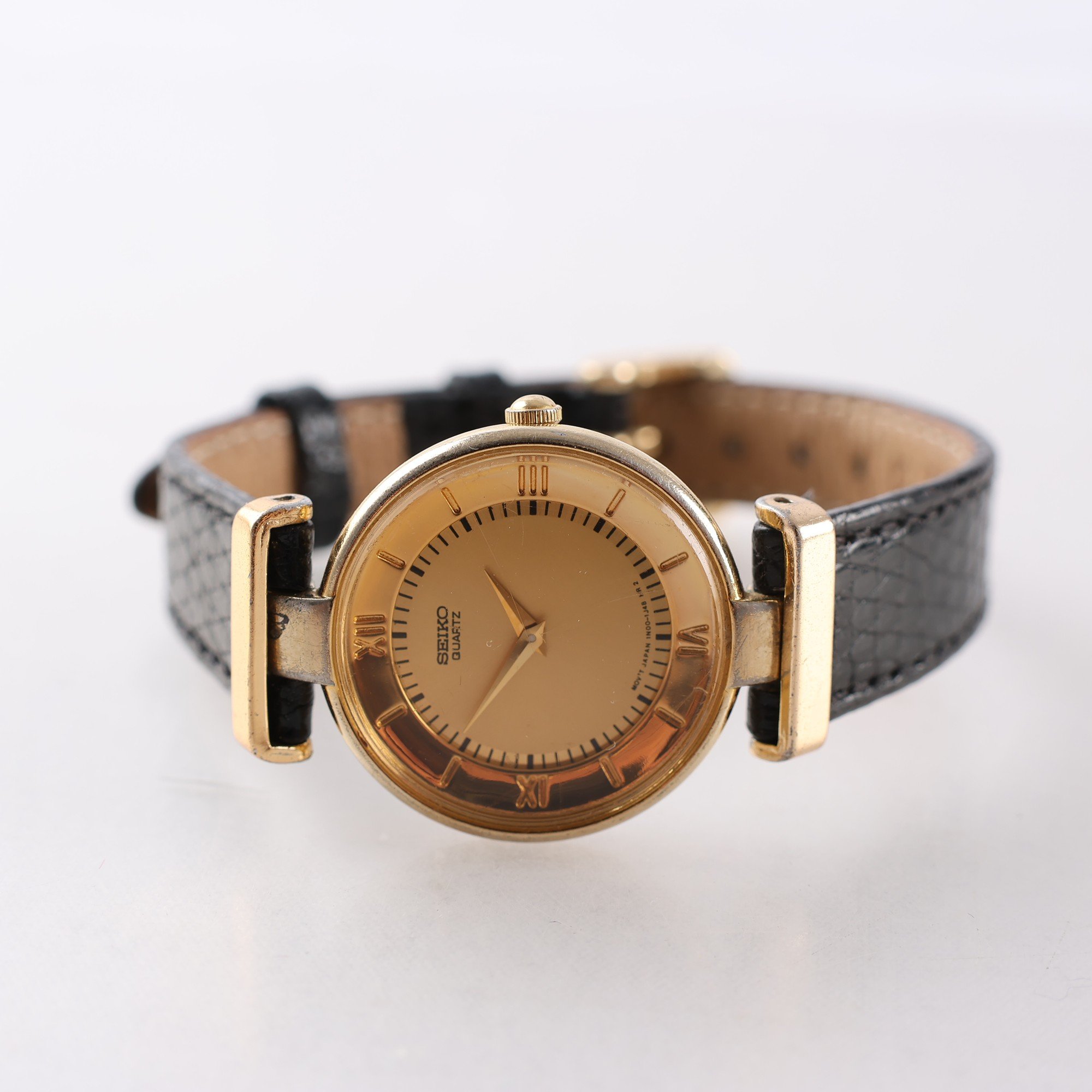 Armbandsur, stål, Seiko, quartz, vintage