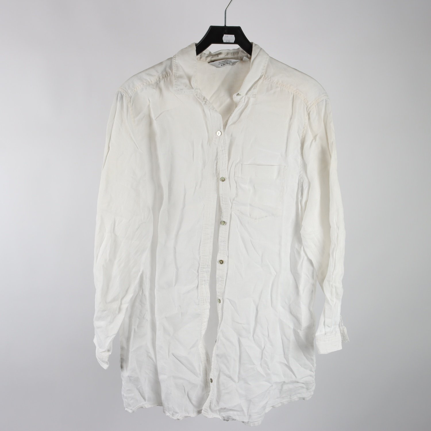 Blus, & Other Stories, vit, lin, stl. L.