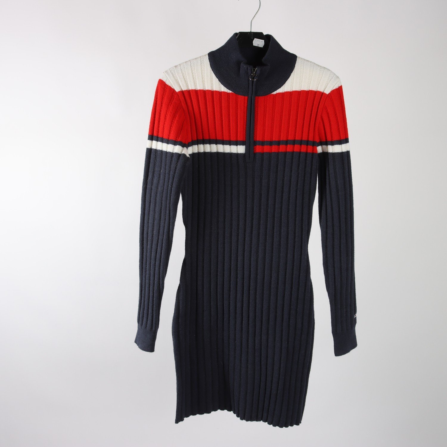 Klänning, Tommy Hilfiger, blå, röd, vit, stl. M