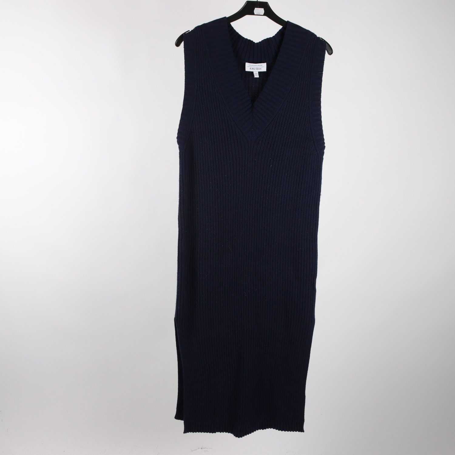 Stickad klänning, & Other Stories, blå, stl. XS.