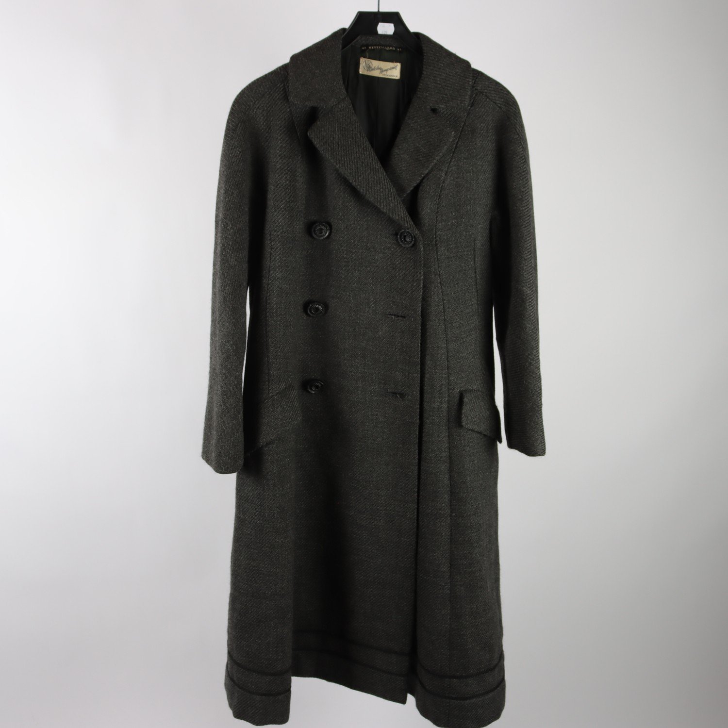 Kappa, Hettemarks, NK, grå, ull, stl. 40.