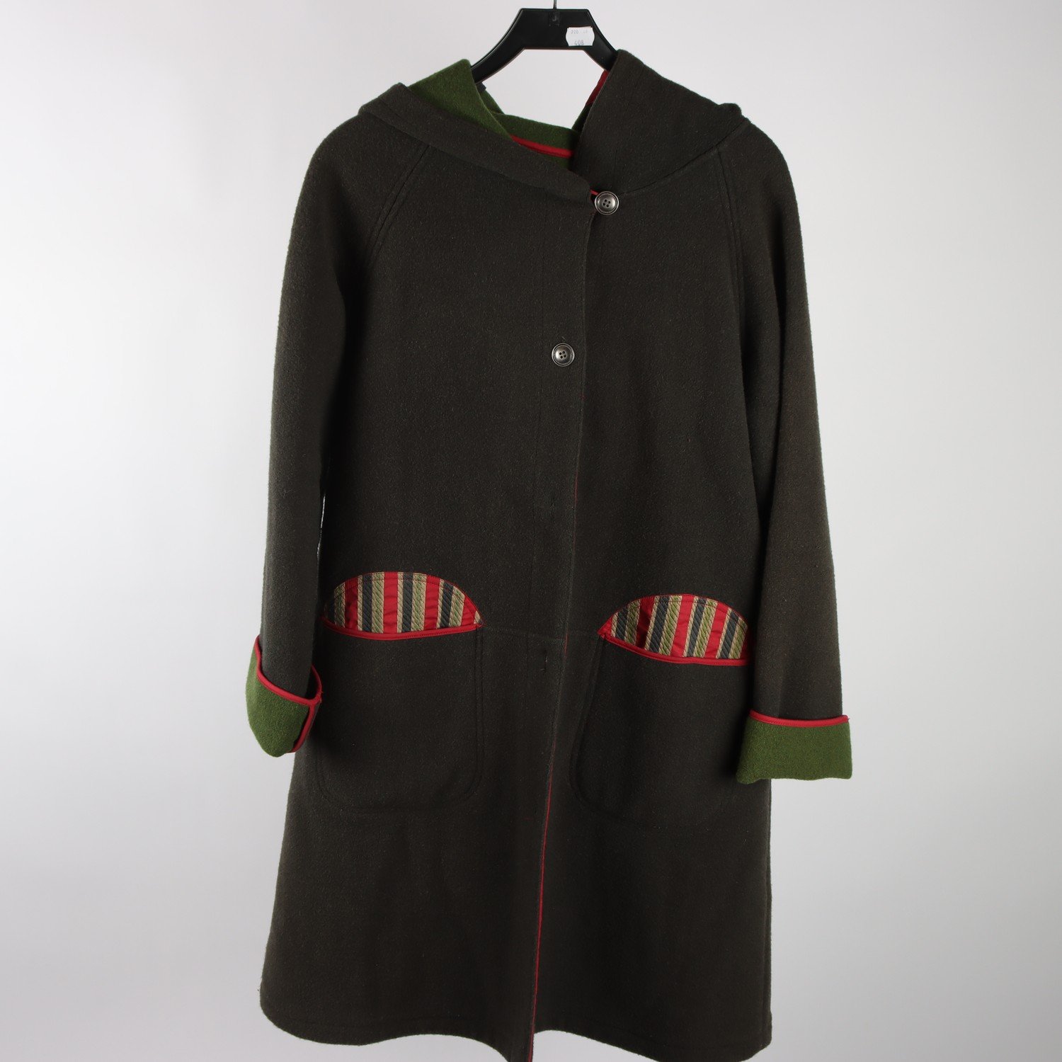 Kappa, Gudrun Sjödén, grön, 92% ull, stl. M.