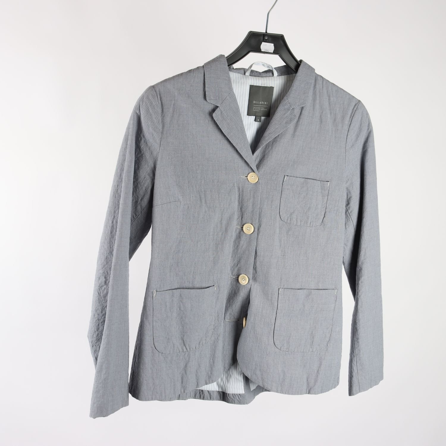 Kavaj, bric a brac, blå, stl. S.