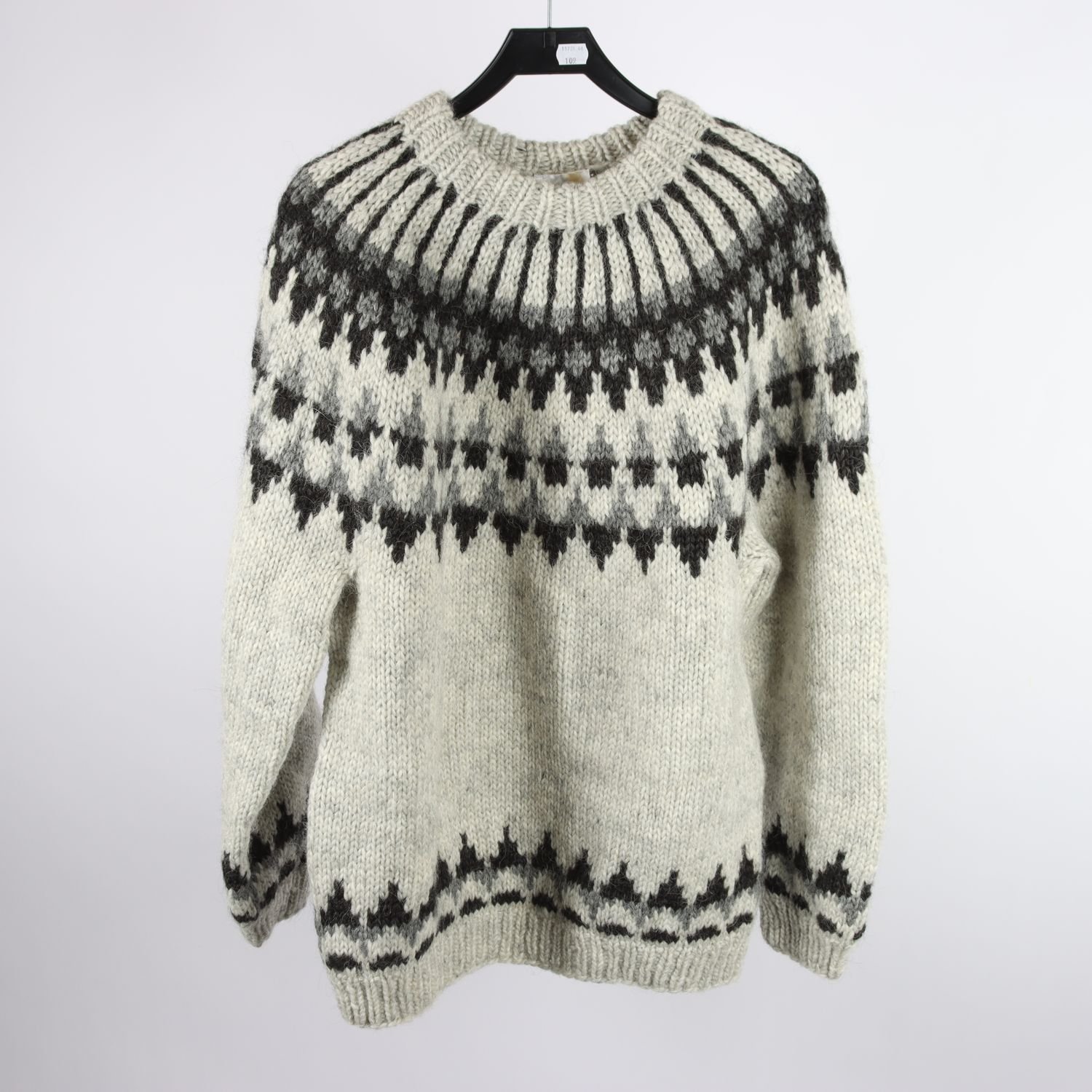 Tröja, Ålafoss, Iceland, grå, stl ca. L/XL