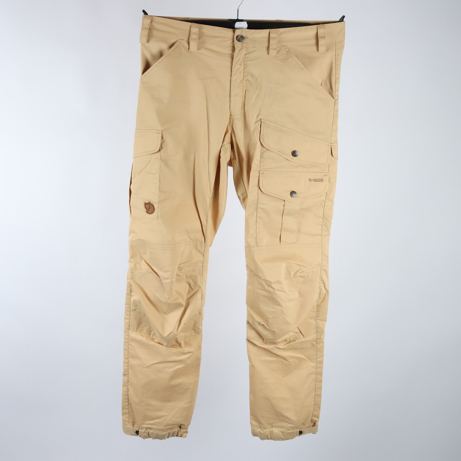 Friluftsbyxor, Fjällräven, G-1000, beige, stl. 48.