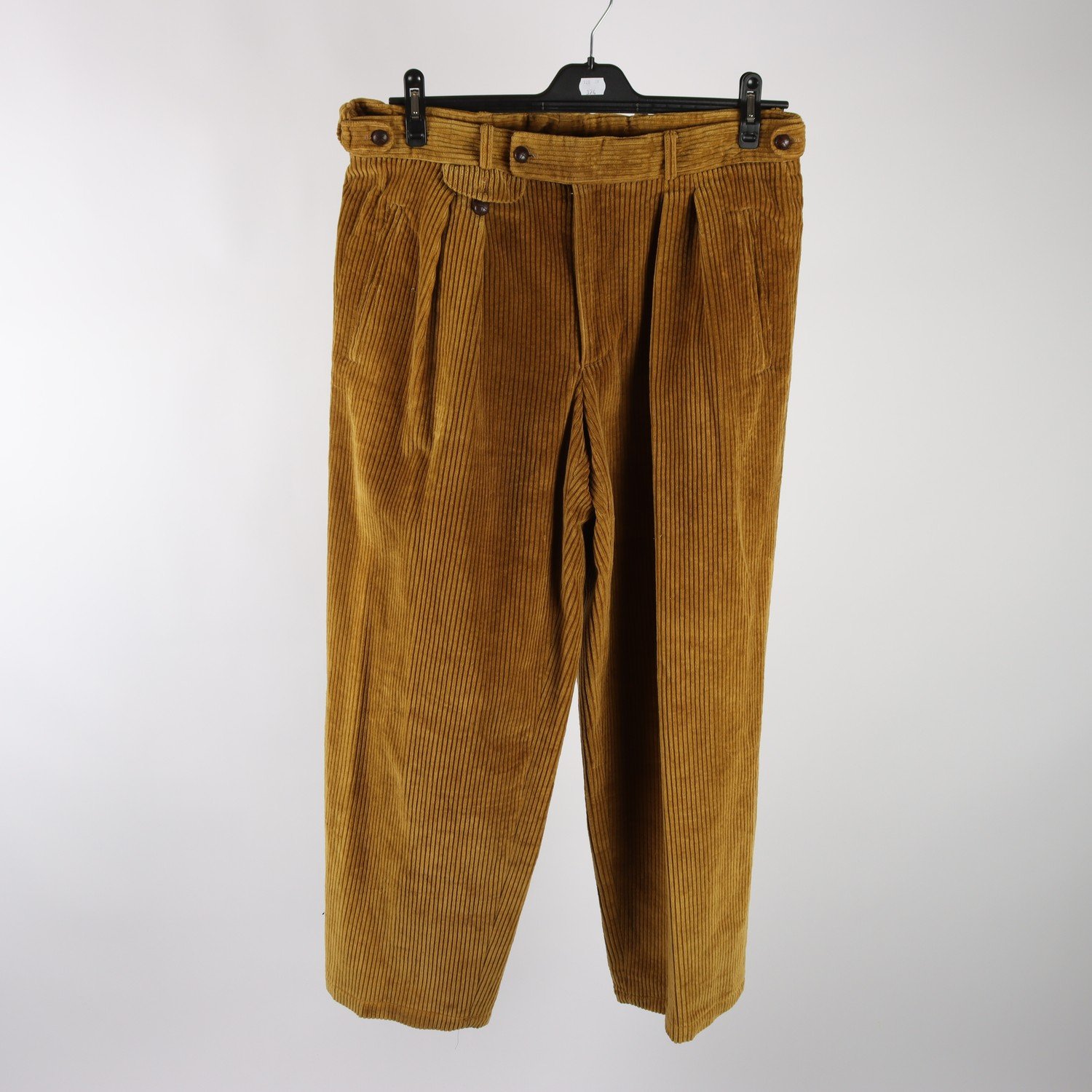 Byxor, René Lezard, brun, manchester, stl. 50