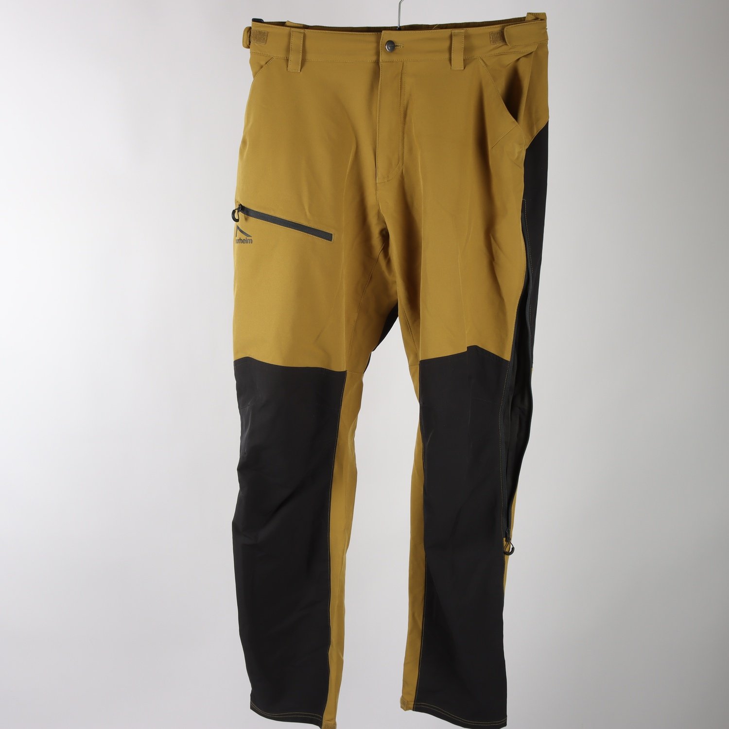 Friluftsbyxor, Norheim, senapsgul, stl. L.