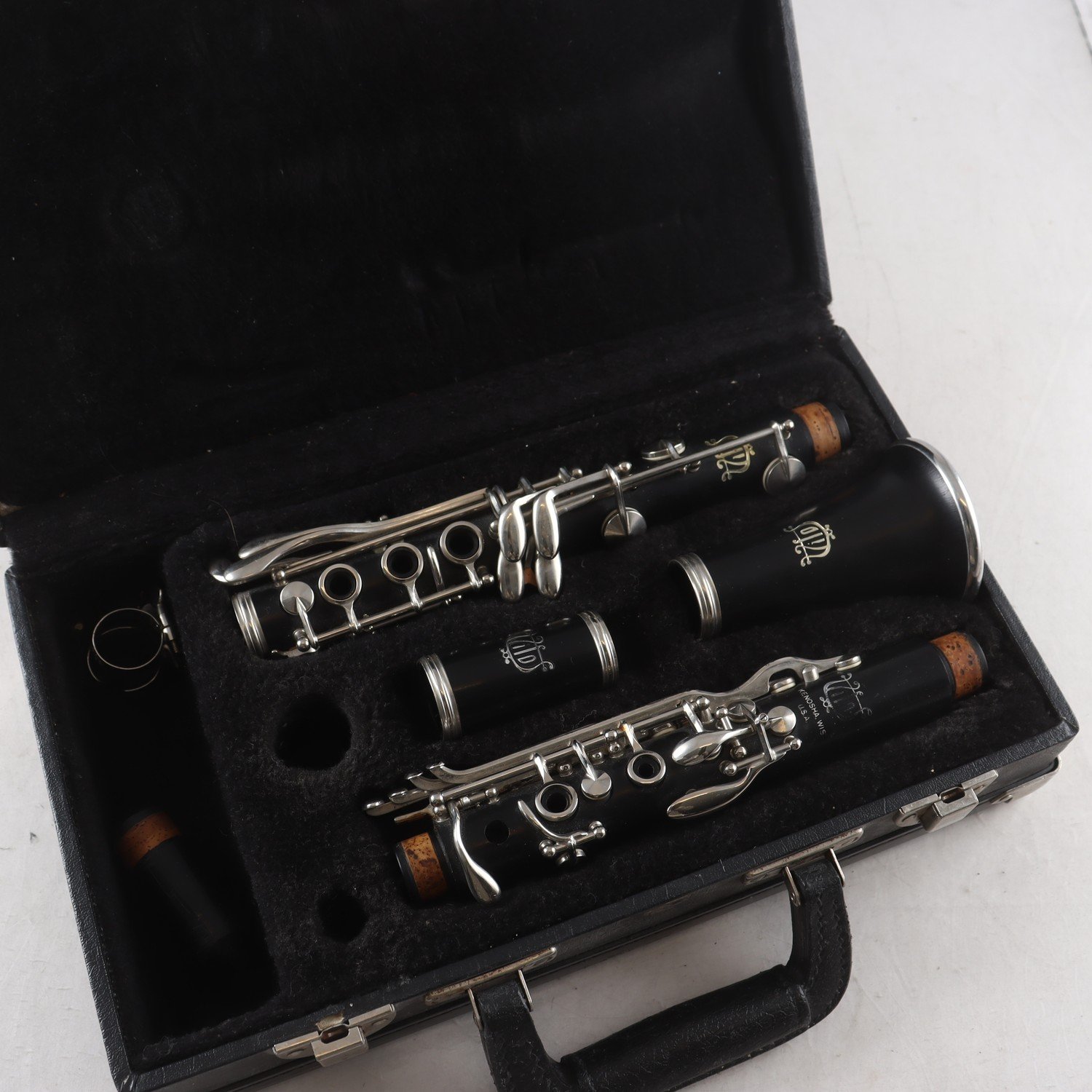 Klarinett, Kenosha Wisconsin. Samfraktas ej.