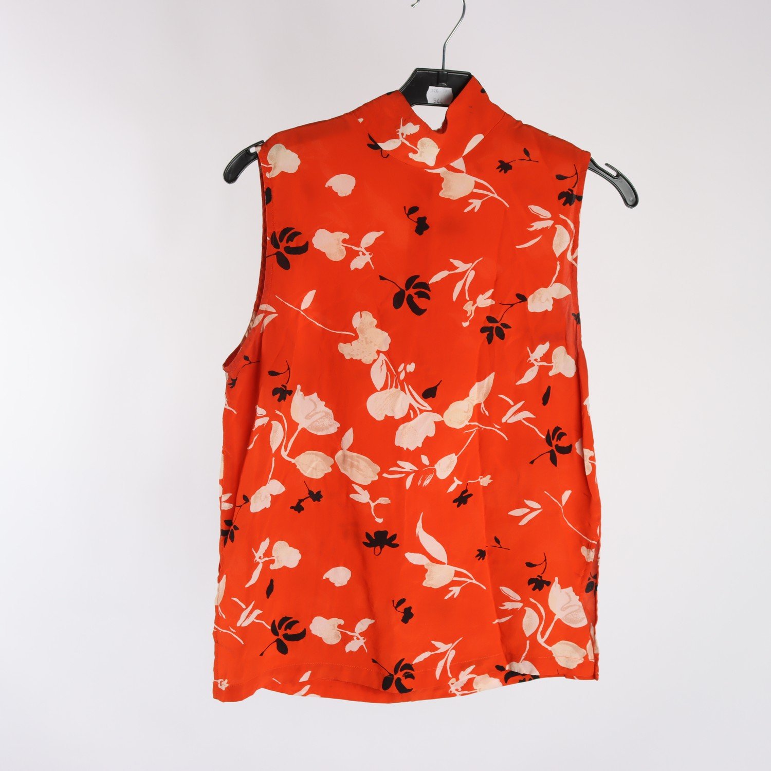 Linne, Ganni, orange, vit, stl. XS.