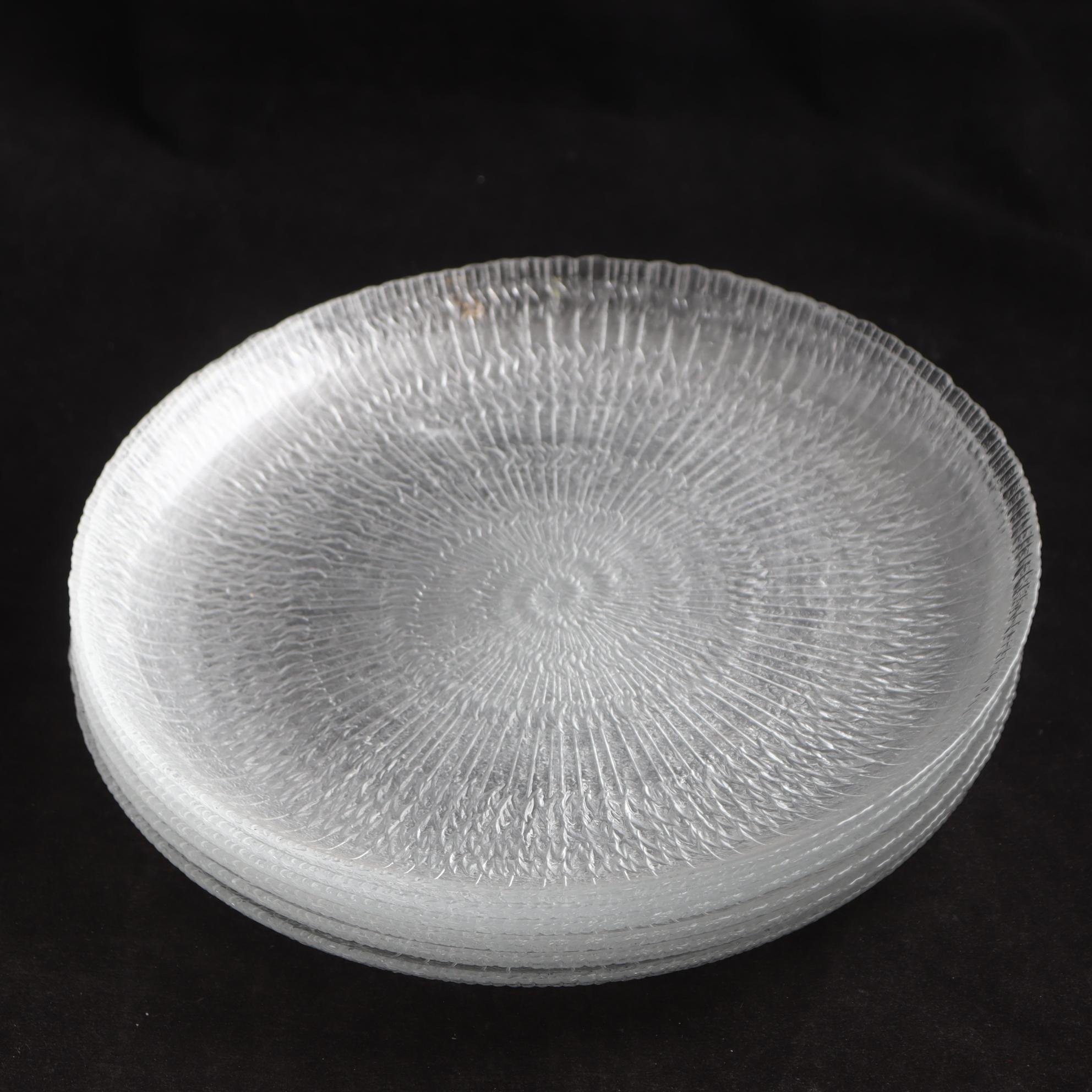 Tallrikar, ”Solaris”, Tapio Wirkkala, 6 st. Samfraktas ej.