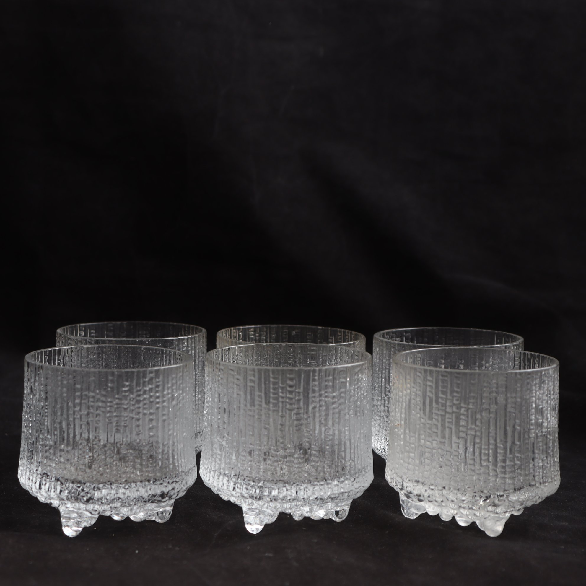 Glas, Ultima Thule, Tapio Wirkkala, Iittala, 6 st