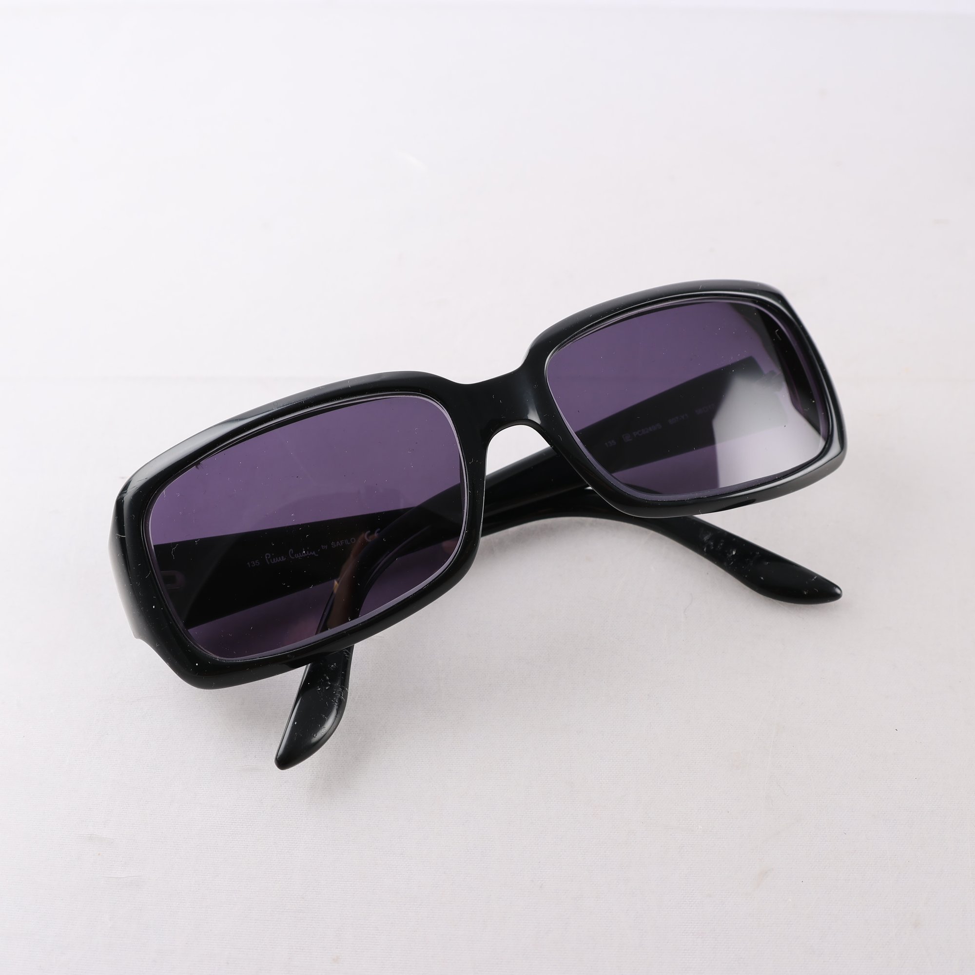 Glasögonbågar, acetat, Pierre Cardin, mörkt lila