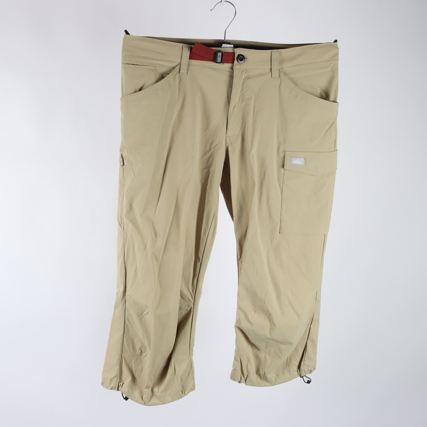 Korta friluftsbyxor, Tierra, beige, stl. 42.