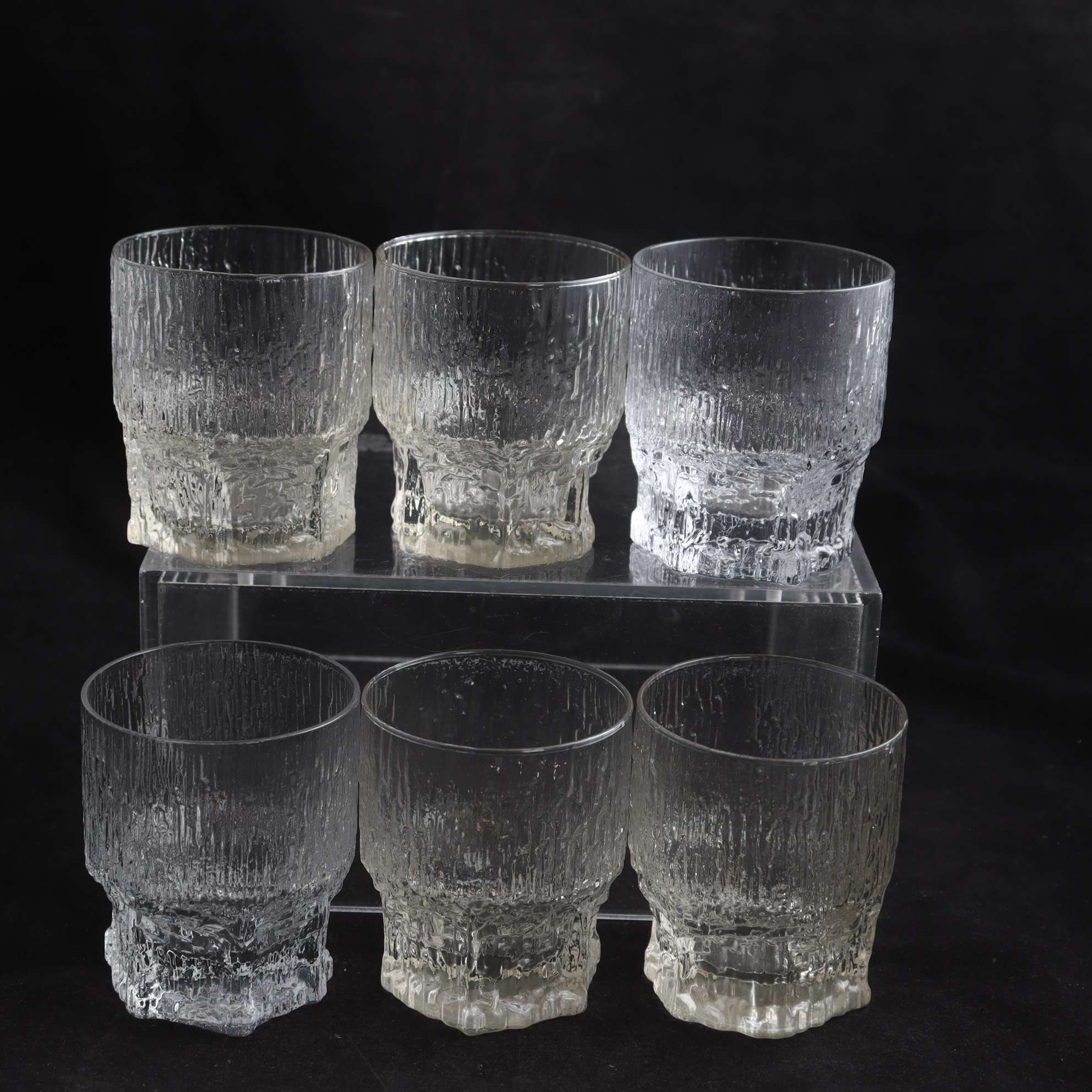 Glas, ”Aslak”, Tapio Wirkkala, Iittala, 6 st. Samfraktas ej.