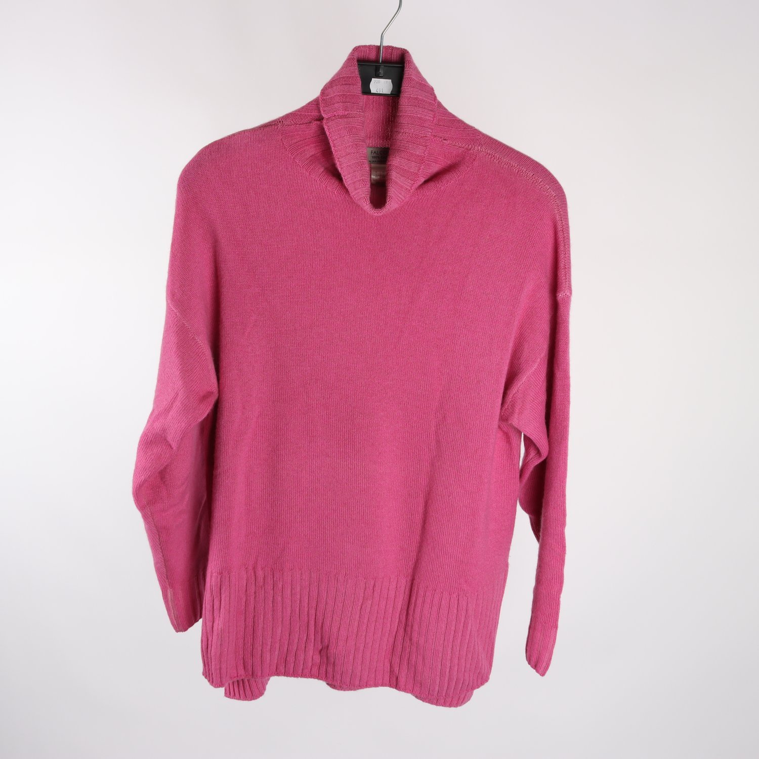 Polotröja, Falconeri, rosa, 100% cashmere, stl. L.