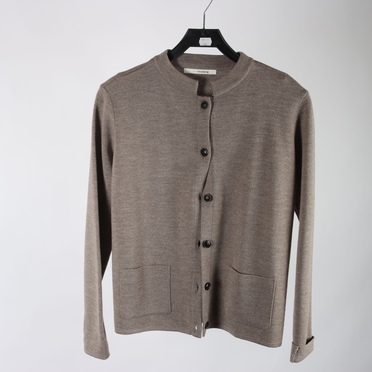 Kofta, Sibin Linnebjerg, beige, ullmix, stl. M.