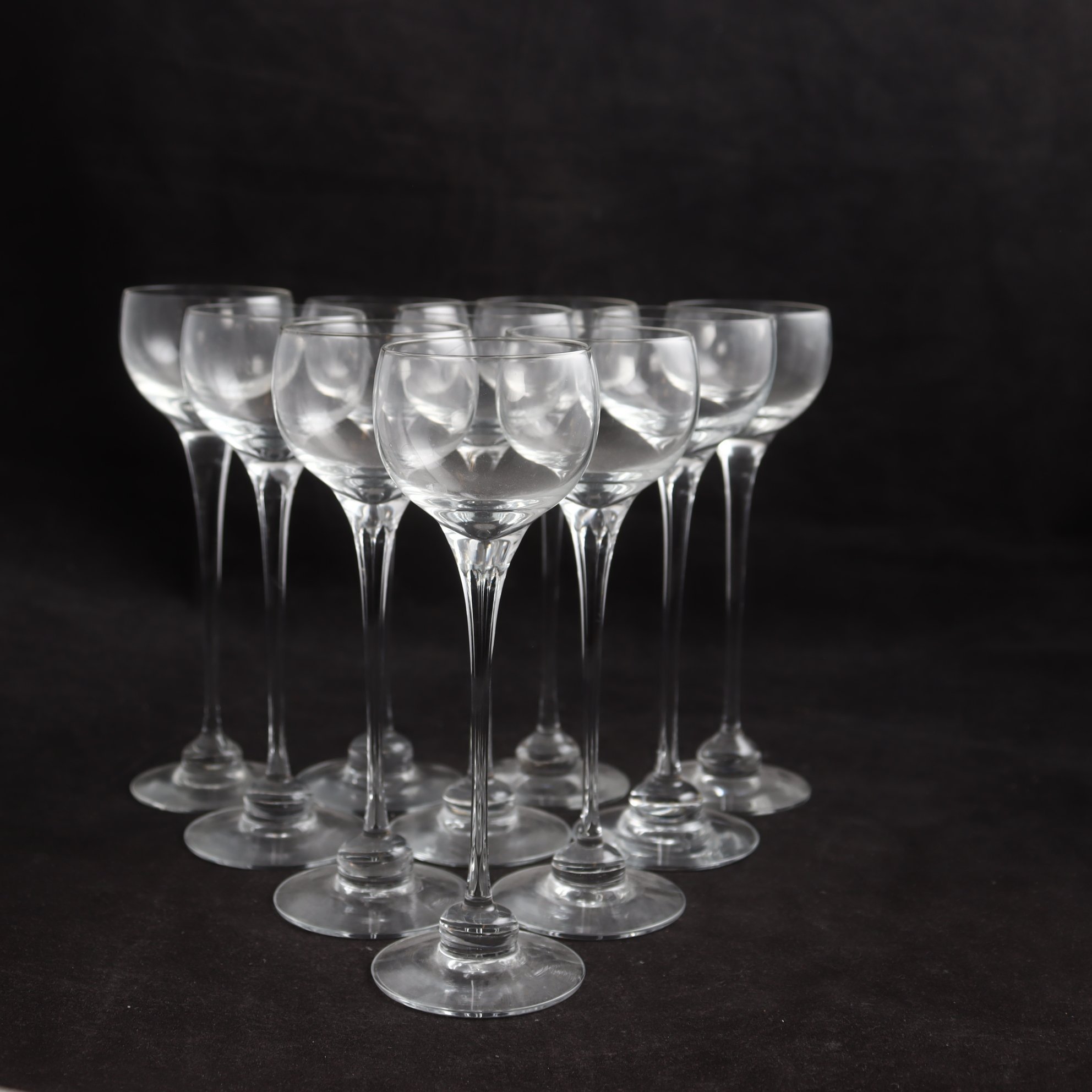 Glas ur serien ”Aurora, Heikki Orvola, Iittala, 10 st, Samfraktas ej.