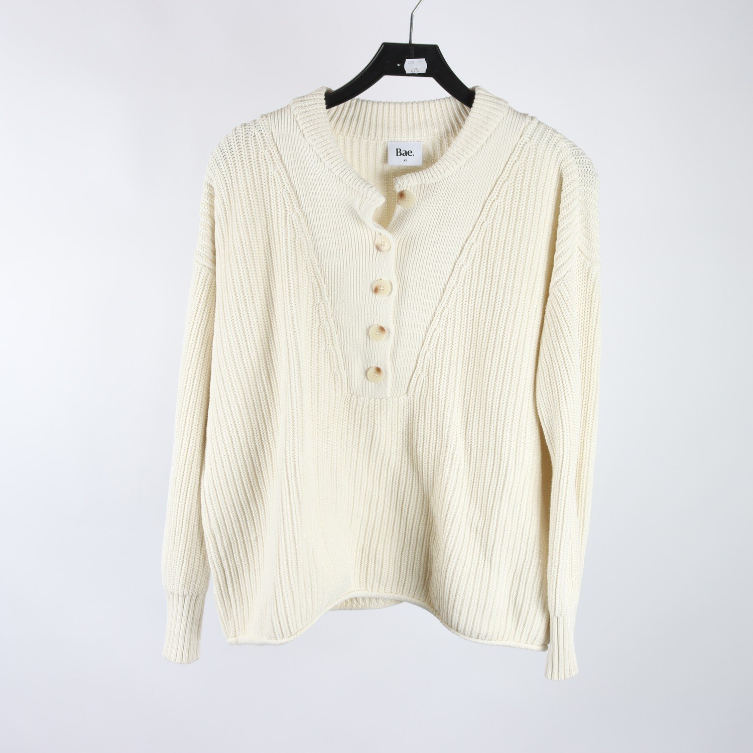 Tröja, Bae, offwhite, stl. XS.