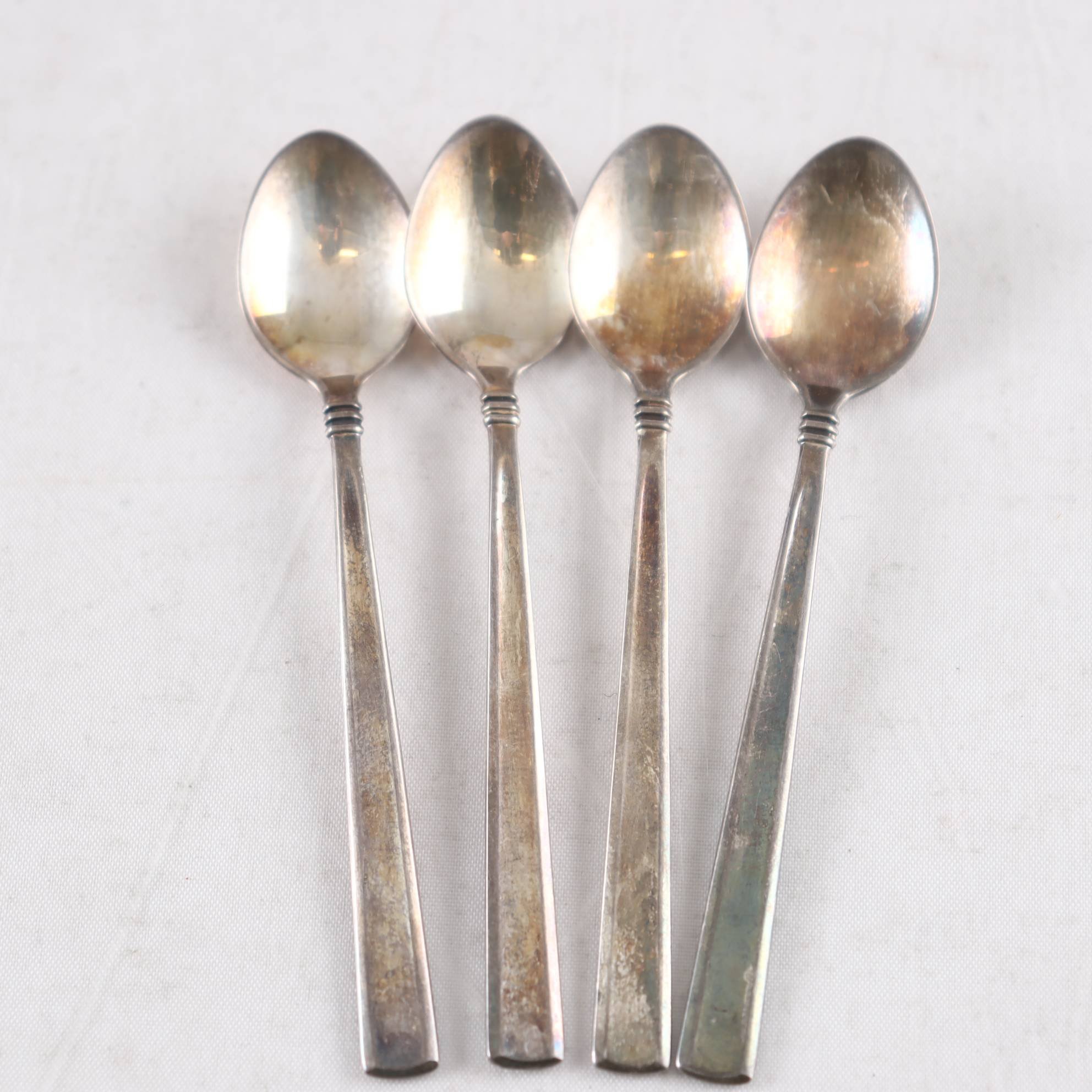 Kaffeskedar, silver