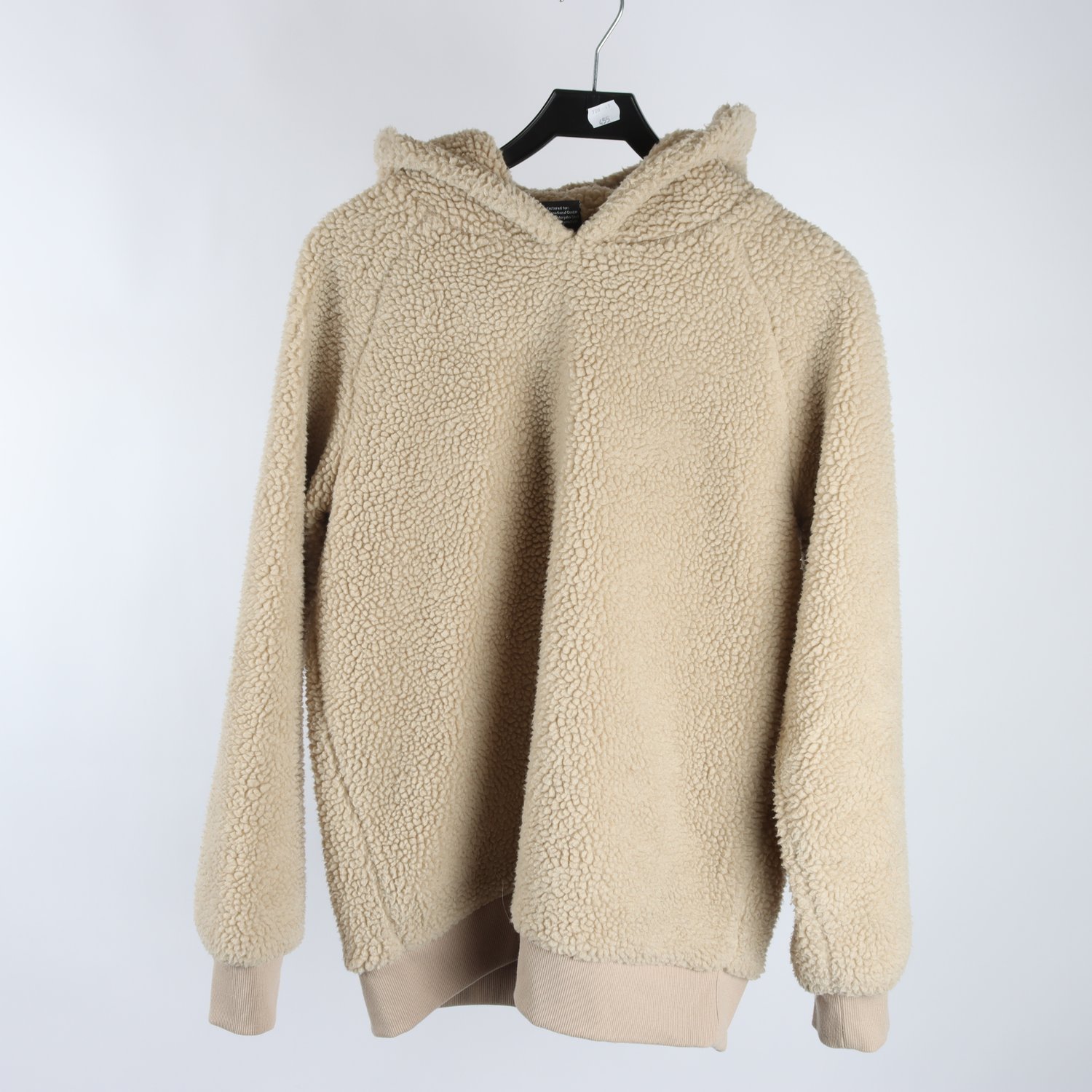 Teddytröja, Urban Classics, beige, pile, stl. M.