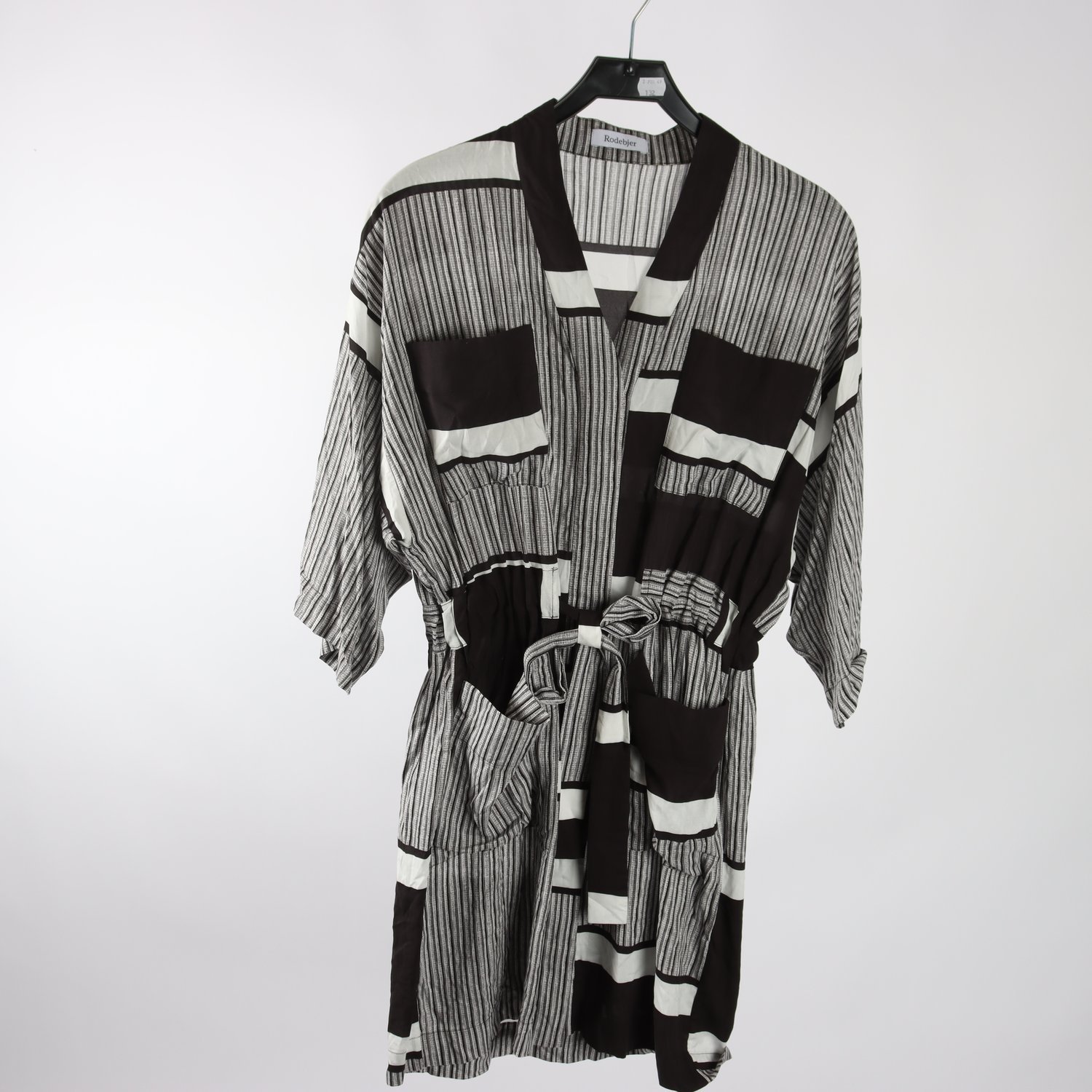 Klänning, Rodebjer, svart, vit, stl. S