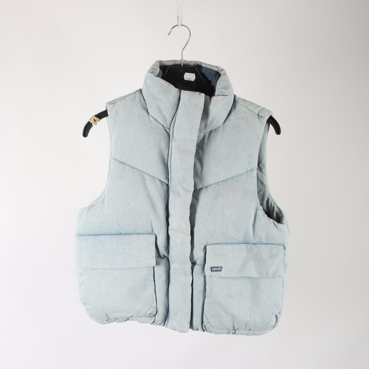 Dunväst, Levis, blå, stl. S