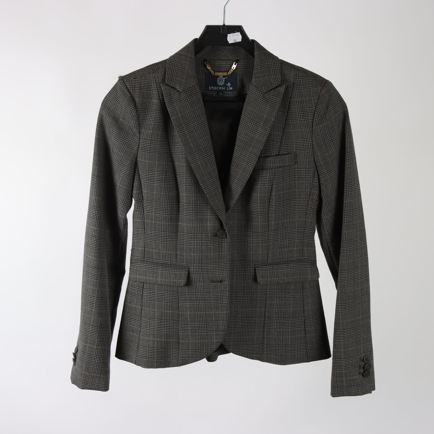 Kavaj, STOCKH LM, grå, stl. 36