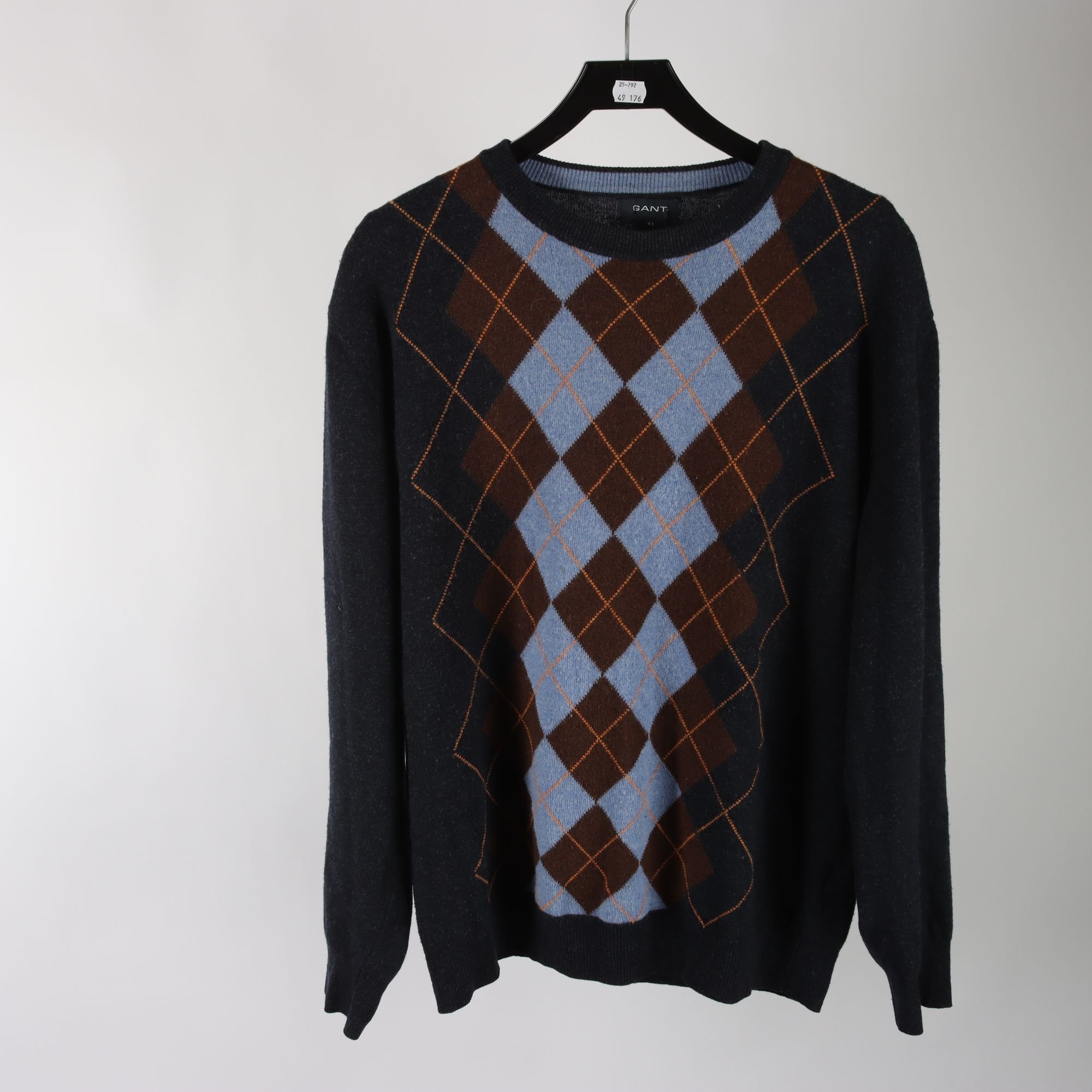 Stickad tröja, Gant, 100% ull, stl. XL