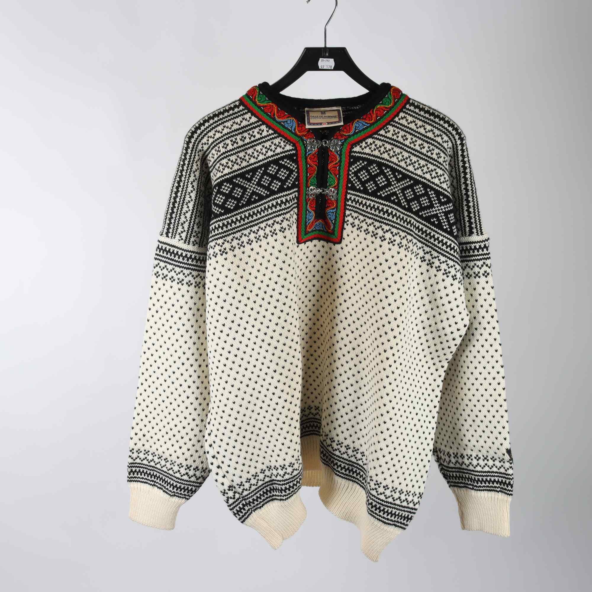 Lusekofta, Dale of norway, 100% ull, stl. XXL