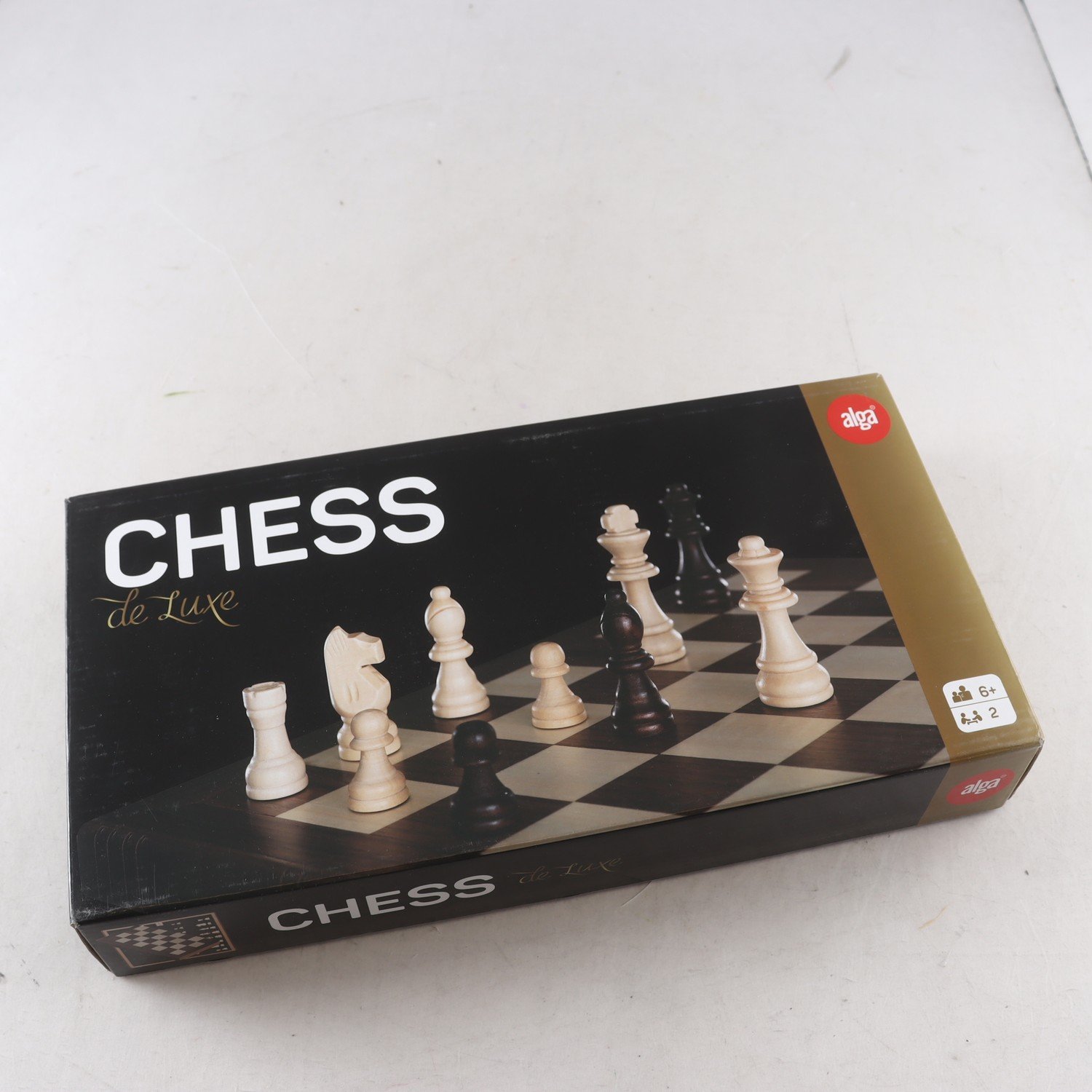 Spel, Schack, Chess de luxe, Alga.
