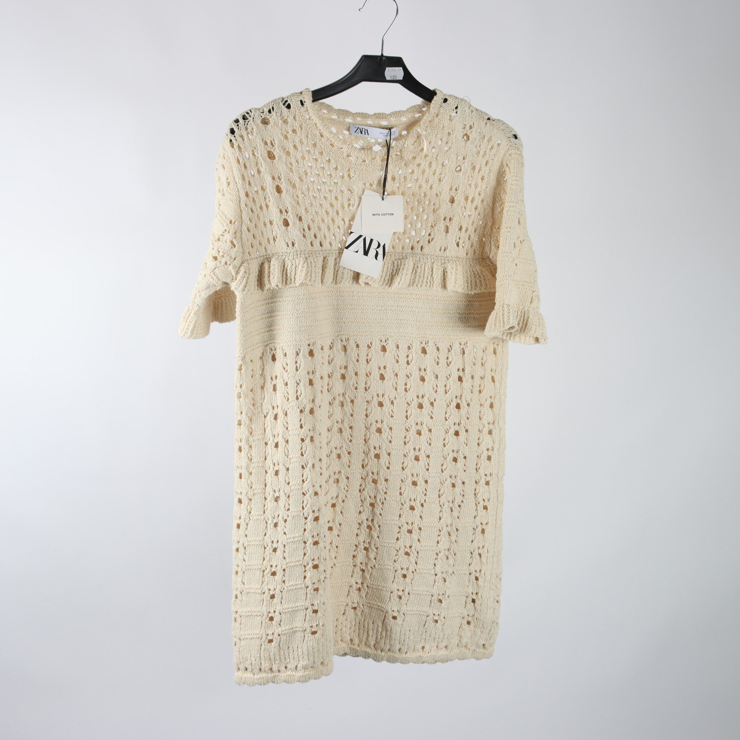 Klänning, Zara, ljusbeige, stl. S