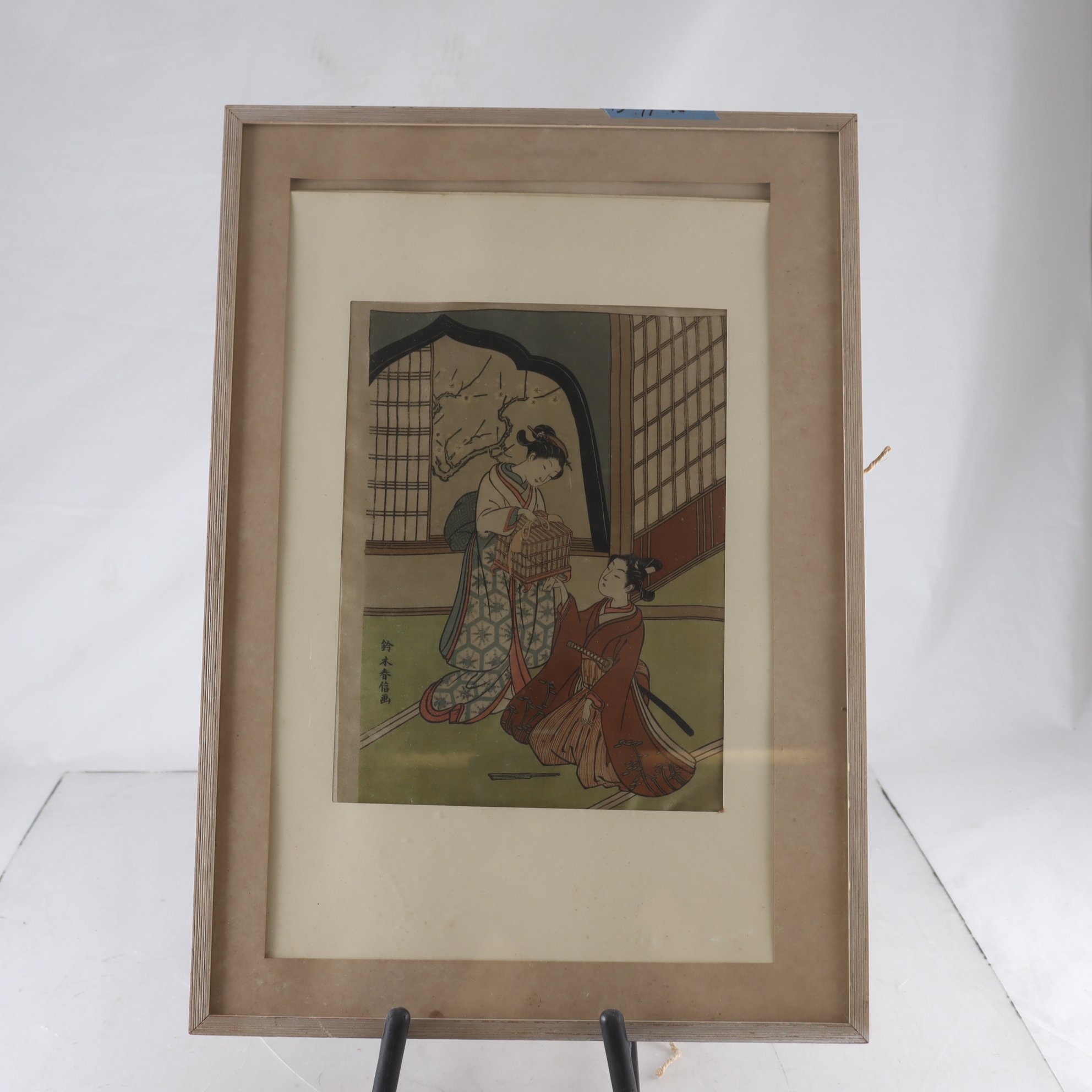 Färgträsnitt, Suzuki Harunobu, 1725-1770, Japan. Endast avhämtning.