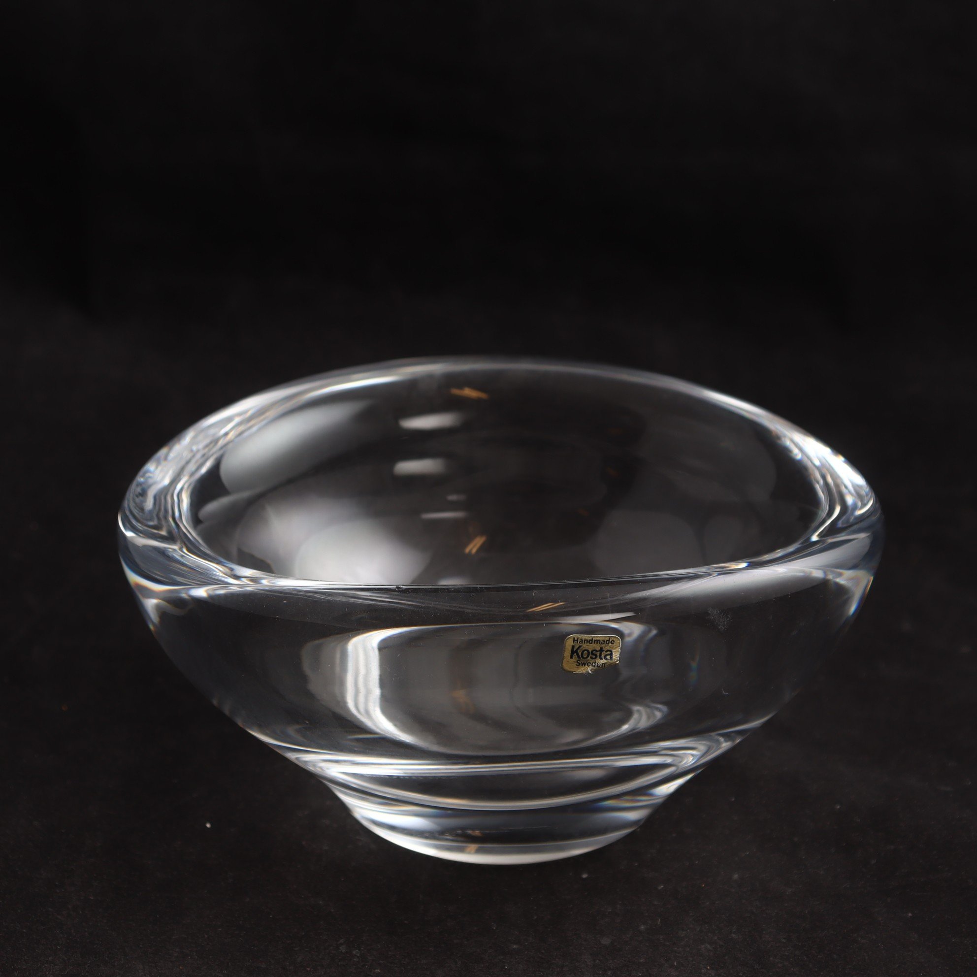 Skål, Sigurd Persson, Kosta, signerad